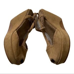 Bivel suede wedge sandals 8